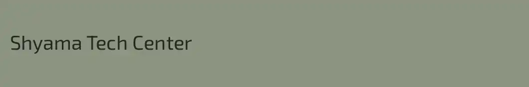 Shyama Tech Center 